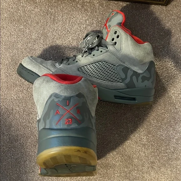 Jordan 5 P51 Camo - Picture 2 of 3